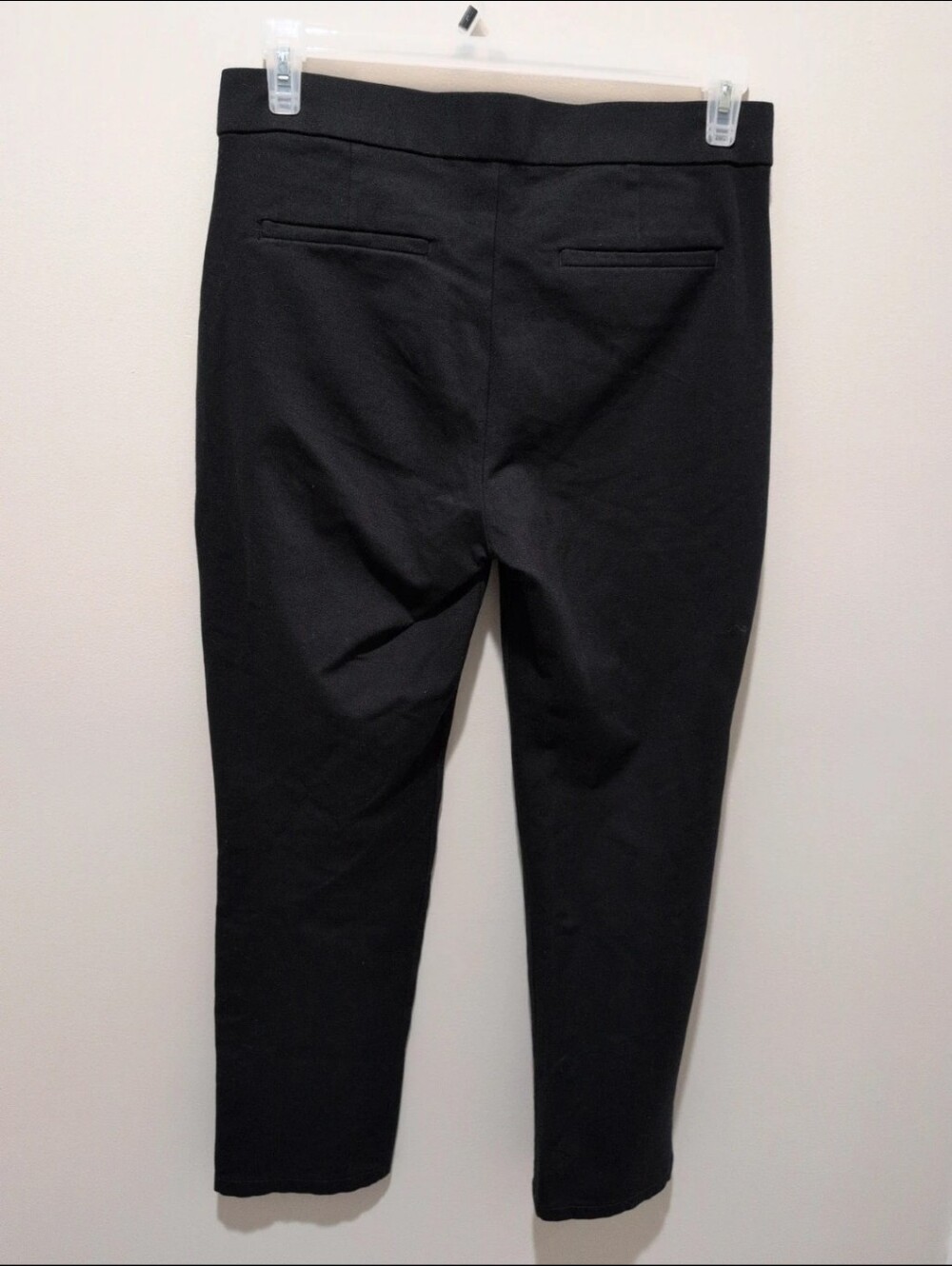 Gloria Vanderbilt Trousers Black Pull-On - Picture 4 of 5